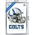 thumbnail image 2 of NFL Indianapolis Colts - Drip Helmet 20 Wall Poster, 22.375" x 34", 2 of 4