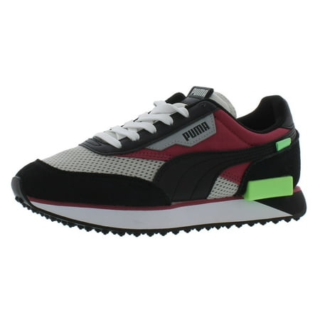 Puma Future Rider Galaxy Womens Shoes Size 6.5, Color: Black/Beige/Red