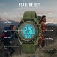 thumbnail image 5 of SKMEI Mens Digital Watch Sports Military Watches Waterproof Outdoor Chronograph Wrist Watches Men Women, 5 of 9