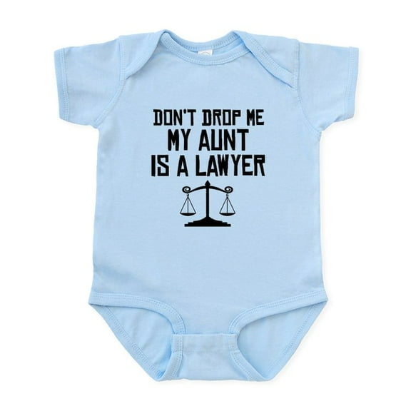 CafePress - My Aunt Is A Lawyer Body Suit - Baby Light Bodysuit, Size Newborn - 24 Months