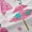 Pink Blue, variant on Castle Fairy Gingerbread Man Curtains Pack of 2 (42x84 Each),Christmas Gifts Curtains Blackout,Happy New Year Bedroom Curtains,Luxury Child Bedroom Decor