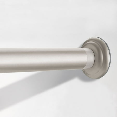 iDesign Hamilton Curtain Tension Rod 30" - 52", Satin