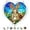 A, variant on Prop For Performances Open Wing Hand For Sports Events And Stage Shows 180 Tone Lightweight For Character Emulation Hanging Door Beads for Kids Easter Garland Decorations with Lights Pig on A Swing