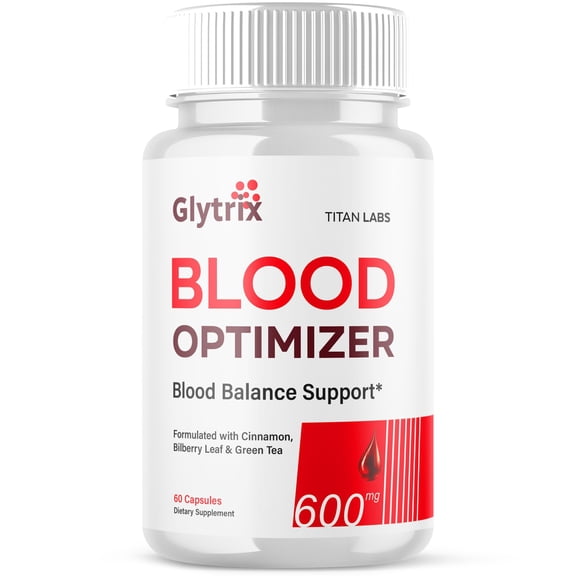 Glytrix Advanced Formula Blood Support for Health and Wellness 60 Capsules