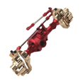 thumbnail image 1 of Bunblic 1/10 Front Axle Housing Aluminum Alloy DIY Accs Easy to Install Replacement Spare Part for Wltoys Crawler Model 104010 104026 red, 1 of 8