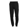 thumbnail image 3 of Athletic Works Men's & Big Men's Fusion Knit Jogger Pants, Sizes S-3XL, 3 of 6