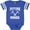Football Blue and White, variant on Inktastic Mining Future Miner Boys or Girls Baby Bodysuit
