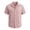 AB225 Pink, variant on Tisuna Men'S Shirts Short Sleeve Button Down Moisture-Wicking Summer T-Shirts Mens Classic Collared Dress Shirts For Work Business Navy Size L
