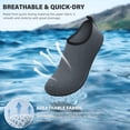thumbnail image 5 of Water Shoes for Women Men Quick-Dry Aqua Socks Swim Beach Barefoot Yoga Exercise Wear Sport Accessories Pool Camping Must Haves Adult Youth Size, 5 of 13