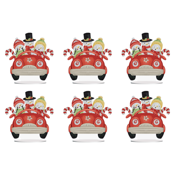 Mesa Artística Con Diamantes Forma Especial 6 Uds. para Y Oficina (coches Regalo #1)