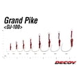 thumbnail image 3 of Decoy Grand Pike Dancing Jack 100 DJ-100 Saltwater Fishing Hook, 3 of 3