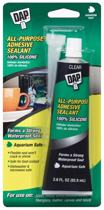 DAP 00688 Dow Corning Silicone Rubber Aquarium Sealant