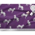 thumbnail image 2 of Soimoi Rayon Fabric Horse Block Print Sewing Fabric Yard 42 Inch Wide, 2 of 3