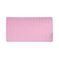 thumbnail image 2 of Vixolx Premium Bath Shower Mat | 32 x 17 Inches | Non Slip Bath Tub Mat | Cushioning and Soft Comfort | Washable with Drain Hole | Bathroom Rug - Pink, 2 of 6