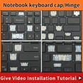 thumbnail image 1 of Replacement Keycap Key cap Hinge for Dell Inspiron 15 Gaming 7566 7567 5570 5770 5775 5575 7570 7577 Keyboard 2 Hinge, 1 of 5