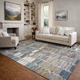 thumbnail image 6 of Addison Rugs Mayfield Premium Machine Washable Transitional Abstract Taupe Rectangle Rug, 3' x 5', 6 of 6