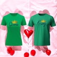 thumbnail image 3 of Playera En Duo Para Parejas De Queen y King 14 De Febrero San Valentin Color Verde Talla Grande Marca Emil SaEs, 3 of 4