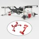thumbnail image 4 of Juego de soporte de servo para coche RC para buggy de escalada RC MN 1/12 Hobby Model Car rojo, 4 of 9
