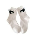 thumbnail image 4 of No Show Socks Womens Compression Non Slip Sport Fleece Boat Compression Socks Pink, 4 of 4