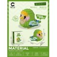 thumbnail image 1 of Parrot Birds Micro Building Blocks Cockatiel Budgerigar DIY Assembled Pigeon Macaw 3D Model Mini Brick Figures Toys For Kids, 1 of 7