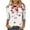 Red, variant on SHE IS Womens 3/4 Sleeve Tops, Long Sleeve Shirts for Women Dressy Plus Size Womens Tops Casual Summer 3/4 Length Sleeve Womens Tops White Plus Size Tunic Tops for Women 4x-5x