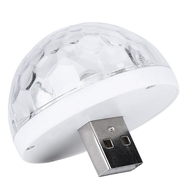 SUNWOW Mini RGBW Stage Light USB Powered Cellphone Compatible Portable Party