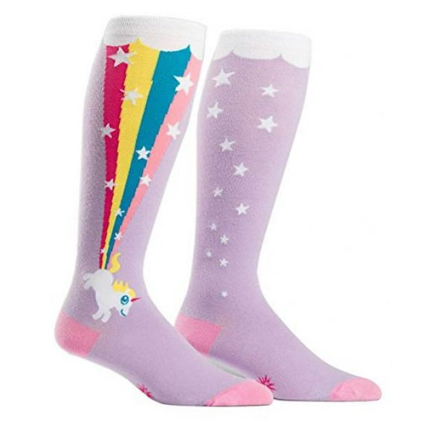 Sock It To Me StretchIt Novelty Knee High Tube Socks for Thick Calves