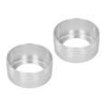 thumbnail image 4 of Qiilu 2 Uds Interruptor de Aire Acondicionado de aleación de Aluminio Perilla Giratoria Ajuste para 2014-2018 ANGGREK Otros, 4 of 8