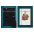thumbnail image 4 of Gilded Toiletries II - Framed Print w/glass - Ocean Blue, 4 of 8