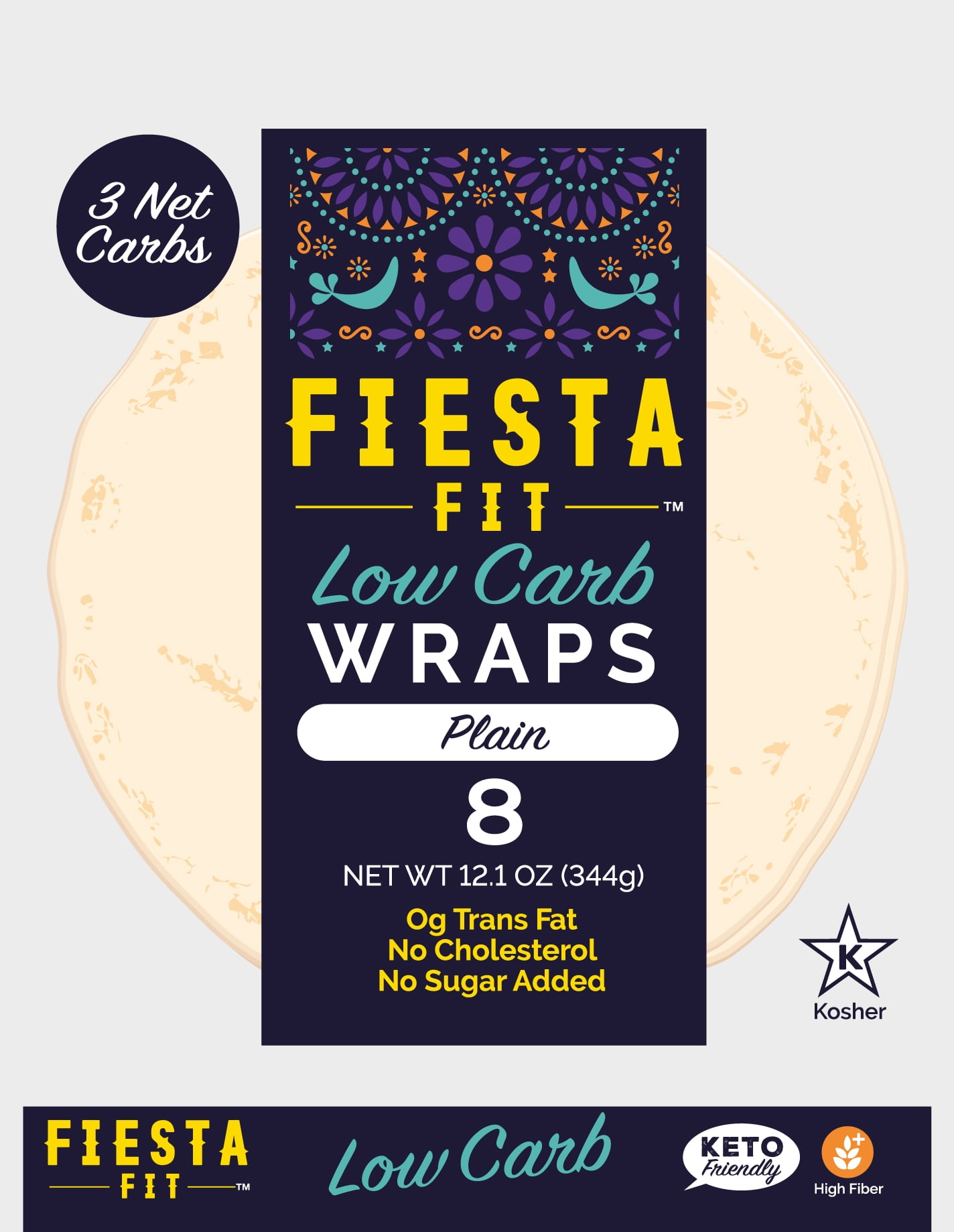 Low Carb Flour Tortilla