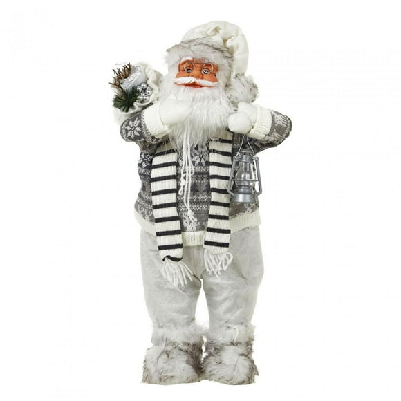 Santa Claus figurine, tabletop xmas decor, office new year xmas home collectible 60cm