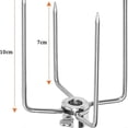 thumbnail image 2 of Lot de 2 Pinces à Viande pour Rôtissoire, Fourchettes Universelles en Acier Inoxydable pour Rôtissoire pour Poulet, 2 of 4