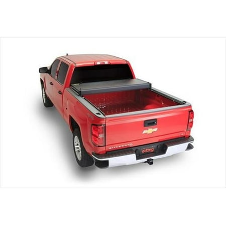 62455 Encore Tri-Fold Tonneau Cover Lockable Without Bolt One-Key, Black