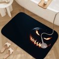 thumbnail image 2 of 1pc Jackolantern Absorbent Non-Slip Bathroom Thickened Flannel Rug Decor,Soft,Quick Drying,Suitable For Indoor/outdoor Use,Bathrooms,Bedrooms,Kitchens,Terrace,Laundry Rooms,16"x24", 2 of 9