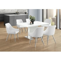 Monarch Dining Table 35"X 60" / High Glossy White