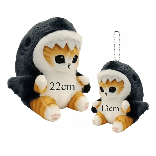 Gato Gatito Michi De Peluche Kawaii Con Disfraz Diseños Xtellar negro