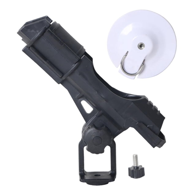 Ethern Supports de Canne à Pêche pour Bateau Gonflable Portable Robuste pour Rails Bateaux Canot Base Blanche