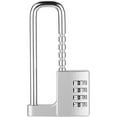 thumbnail image 1 of Adjustable Combination Lock, 98-42 mm Padlock, Large, Made of Zinc Alloy and Steel, 7 mm Padlock, Lock with Code Protective Cover, 1 of 5