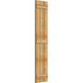 thumbnail image 2 of 16 1/8"W X 75"H Timbercraft Three 5 3/8" Boards Joined Board-N-Batten Shutters, Rough Sawn Western Red Cedar (Per Pair), 2 of 13