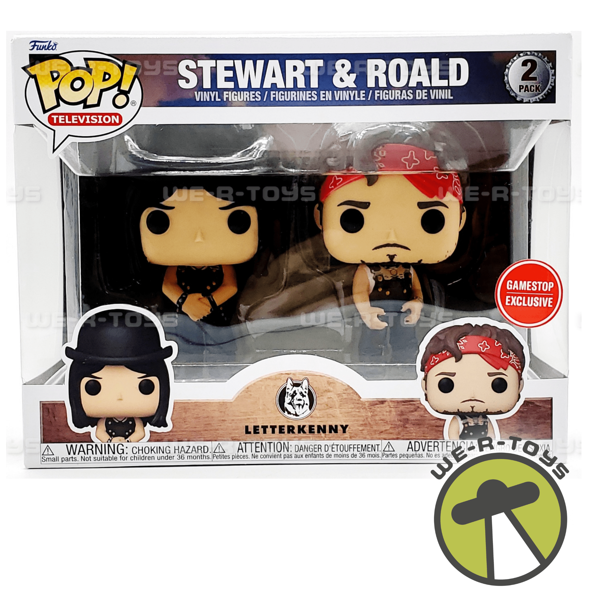 Funko Pop! Television Letterkenny Stewart  Roald 2 Pack