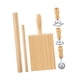 thumbnail image 3 of Kit de herramientas para hacer pasta con mango de madera para hacer ñoquis y repostería casera. 6 piezas, 3 of 9