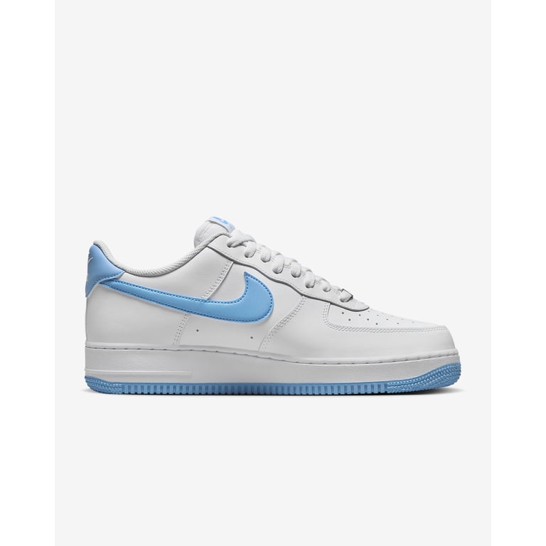 Nike Air Force 1 ‘07 - White Aquarius Blue - Men’s size 10 Nike Air Force 1 Low  main image 4