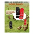 thumbnail image 2 of Chicken Oyster Shell Feeder and Grit Feeder Metal, 2 of 5