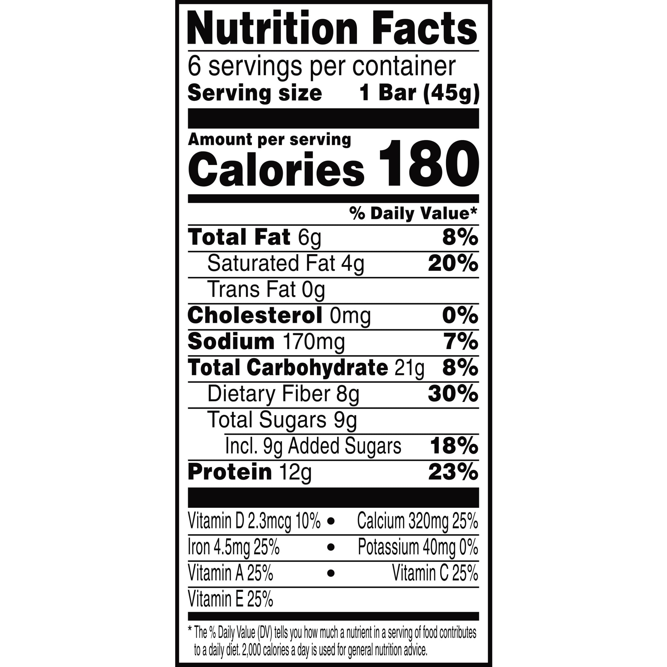 Special K Bar Blueberry Chewy Protein Meal Bars, 12g Protein Snacks, 9.5 oz, 6 Count