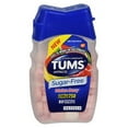 TUMS Extra Strength Chewable Sugar Free Antacid Tablets for Heartburn