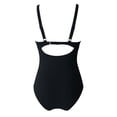 thumbnail image 6 of LIUJUNSHOP Women's One Piece Swimsuits Tummy Control Bathing Suit Modest Scoop Neck Ruched Adjustable Straps Swimming Suit, 6 of 9