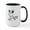 White/Black Inside, variant on CafePress - Snoopy Bad Ear Day - 15 oz Ceramic Large White Novelty Mug