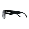 thumbnail image 4 of Womens Mod Flat Top Cat Eye Retro Fashion Sunglasses Black Smoke, 4 of 4