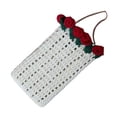thumbnail image 1 of Bolso de hombro de crochet terminado, regalo de San Valentín para la playa, bolso tejido a mano. Blanco, 1 of 9