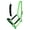 Neon Green, variant on Nylon Horse Tack Padded Halter Pink Rhinestones w/ Lead Rope 606162PK